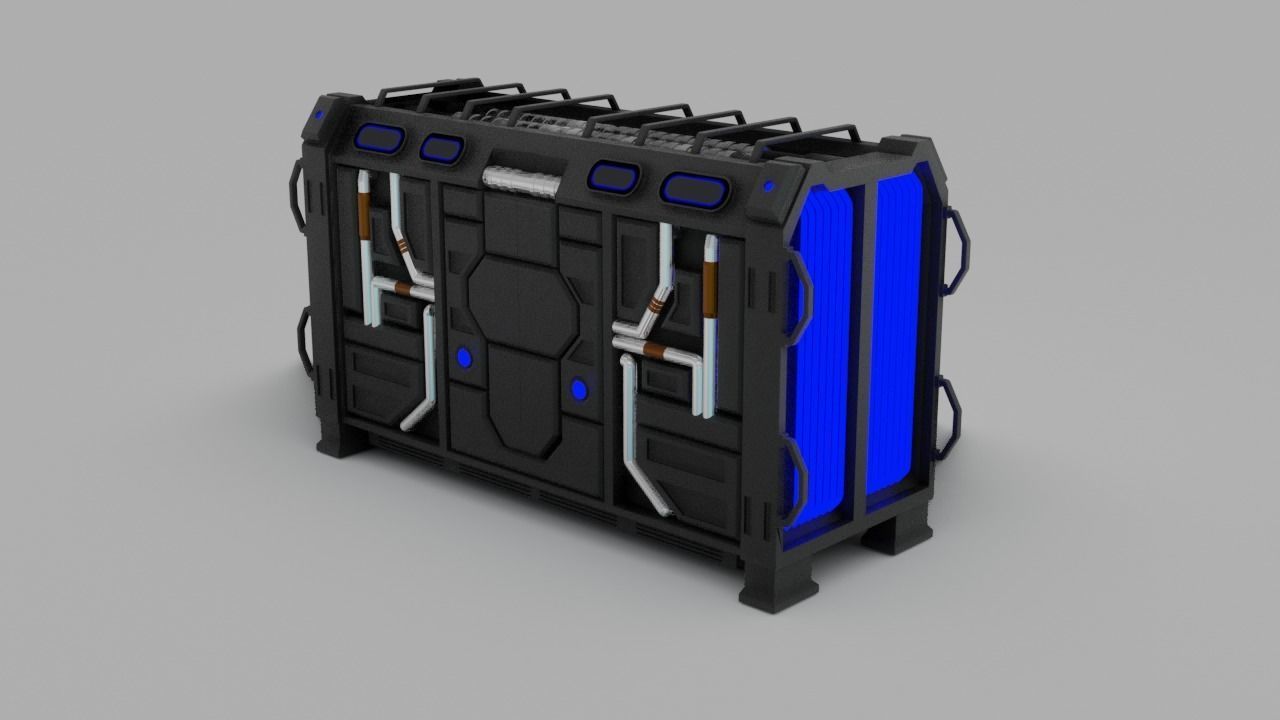Sci Fi Generator 3D model_21
