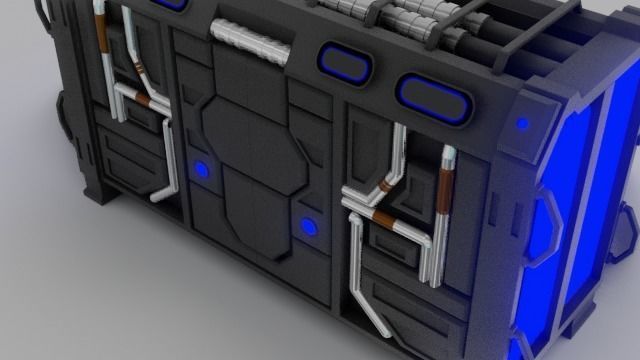 Sci Fi Generator 3D model_7