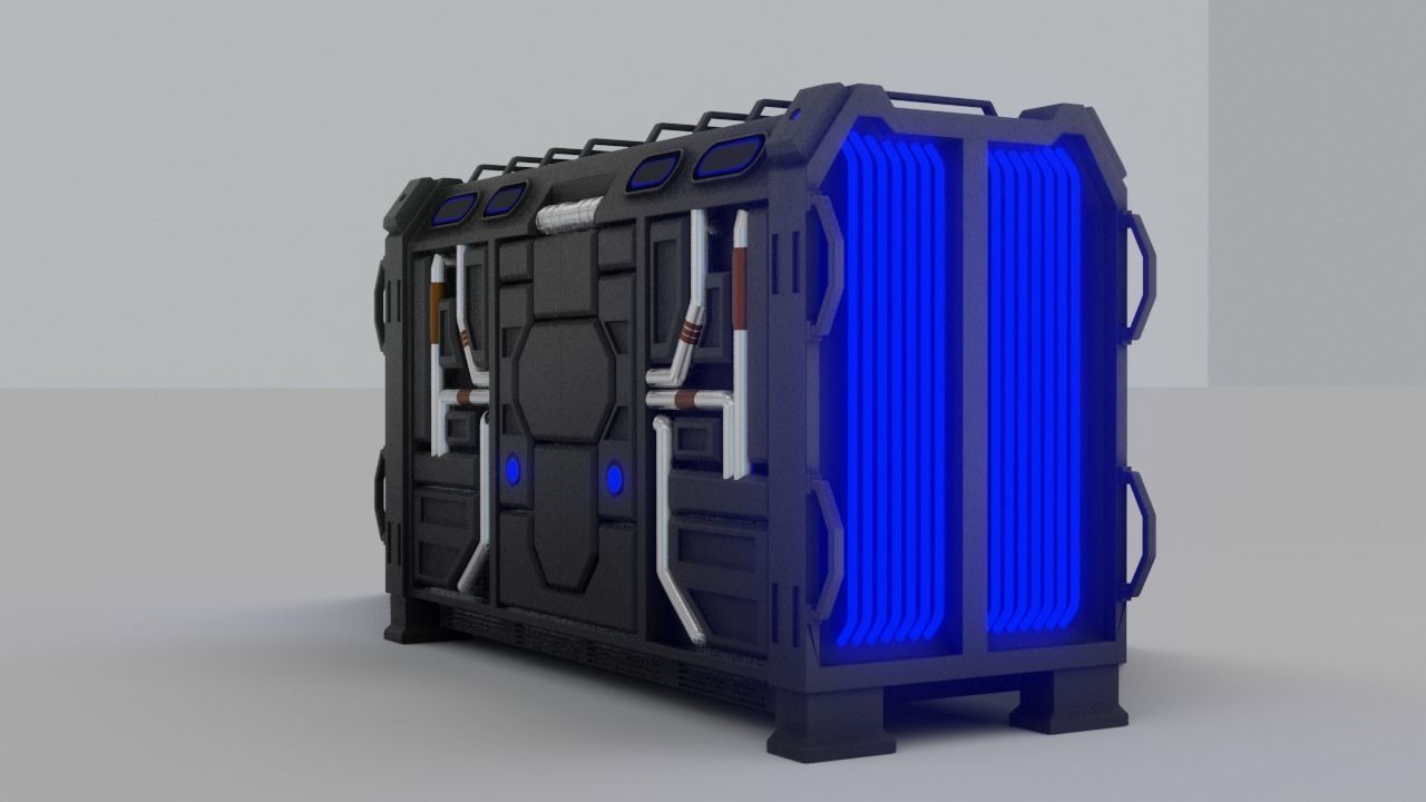 Sci Fi Generator 3D model_6