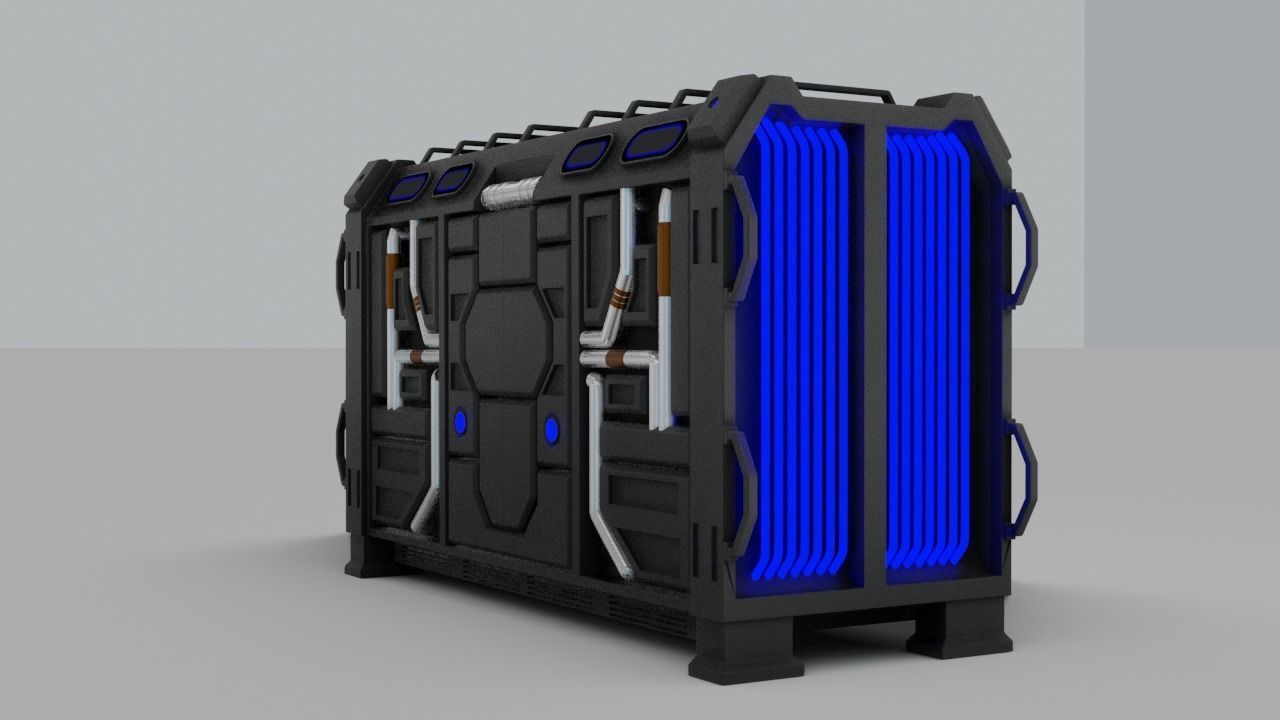 Sci Fi Generator 3D model_26