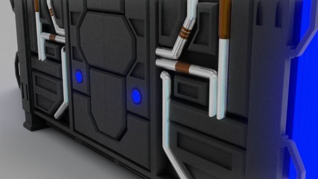 Sci Fi Generator 3D model_8