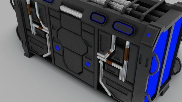 Sci Fi Generator 3D model_24