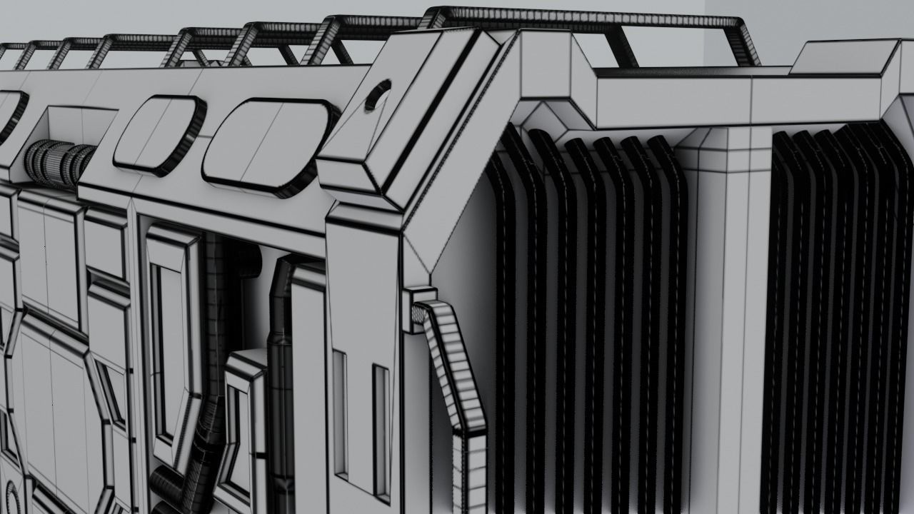 Sci Fi Generator 3D model_18