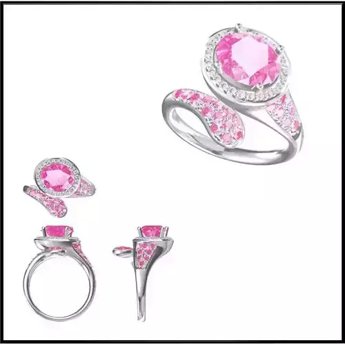 JCD Format  Elegant gold color stone rings jewelry masters