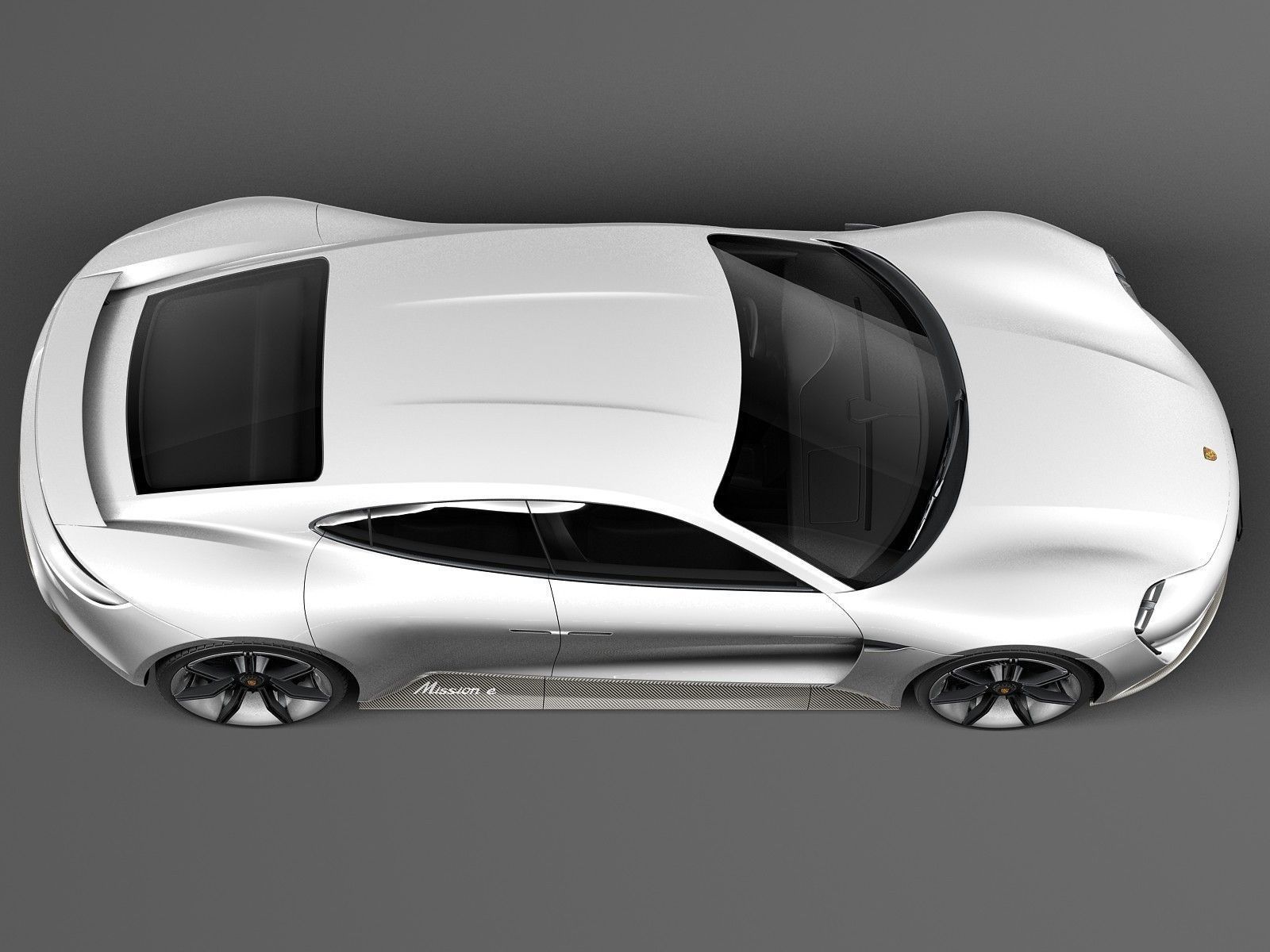 Porsche Mission E Concept 2015 3D model_8