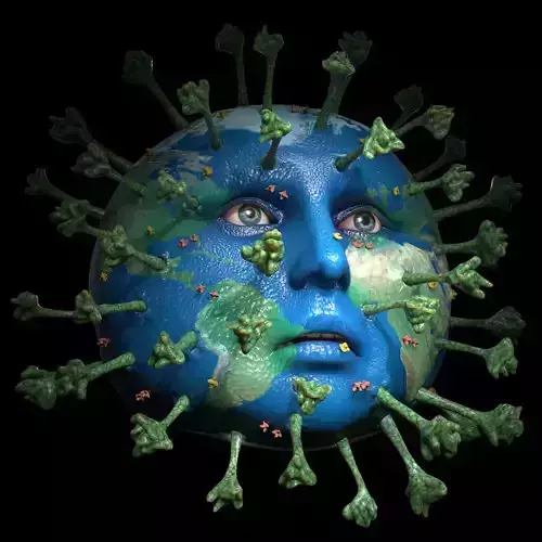 EARTH CORONAVIRUS