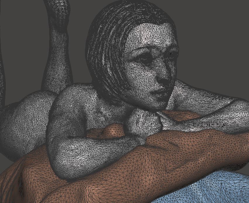 Nude with pillows  3D print model_5