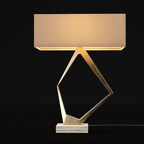 Table lamp 5 3D model 5