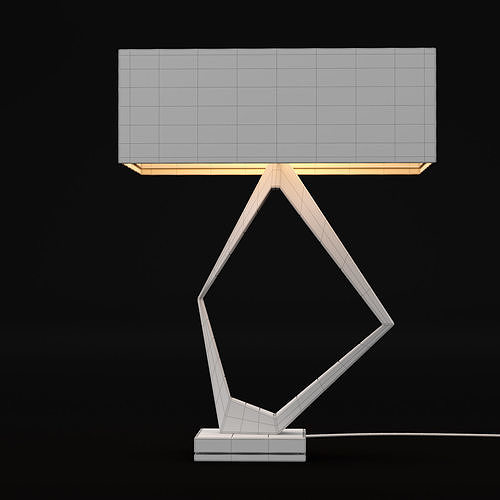 Table lamp 5 3D model 6