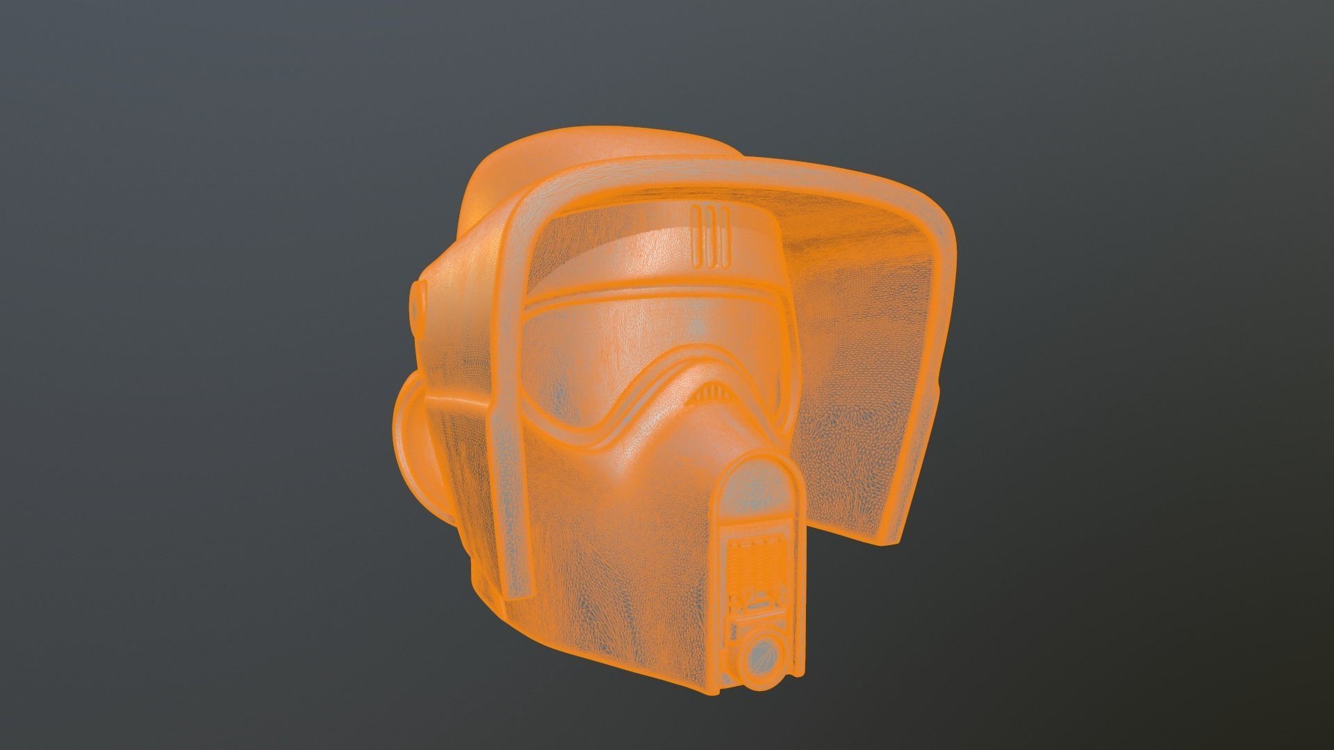 Scout Trooper Helmet Free 3D print model_2
