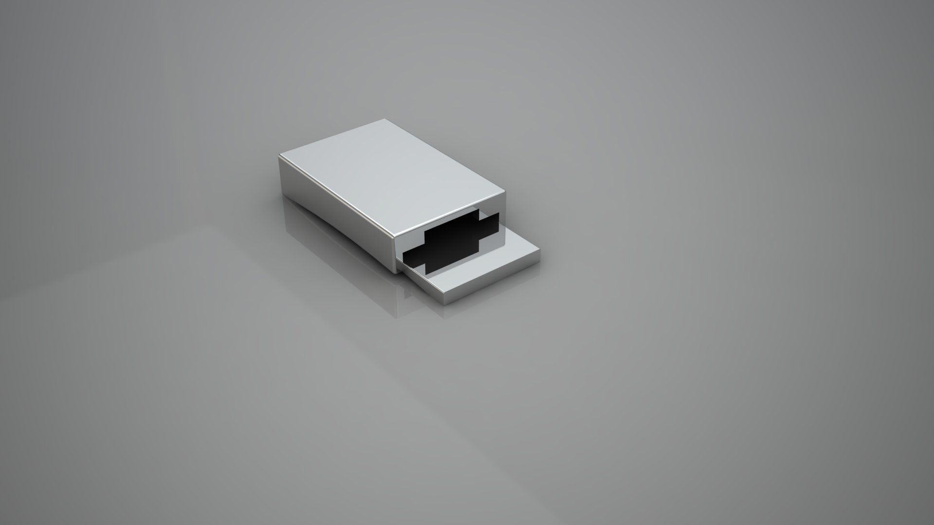 Jewelry Accessories Bracelet Lock  Box 3D print model_5