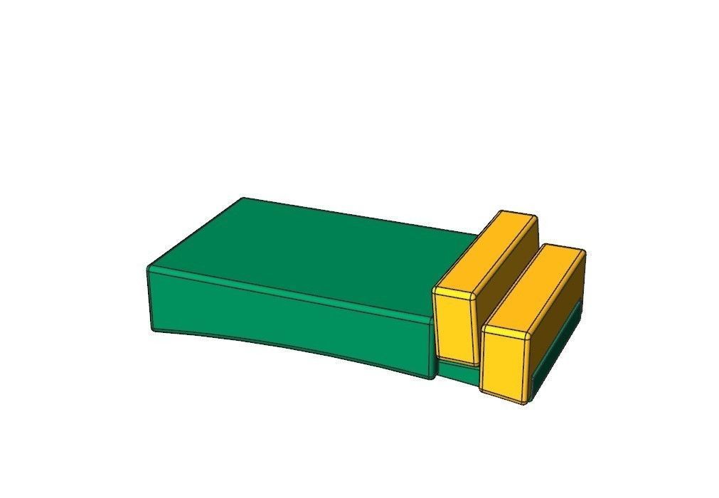 Jewelry Accessories Bracelet Lock  Box 3D print model_8