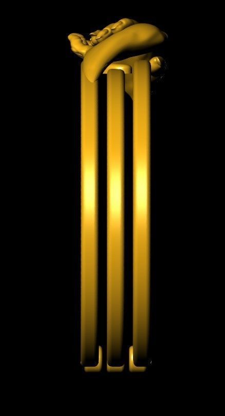 Shakehand Ring with  Mechanism of closing hand 3D print model_6