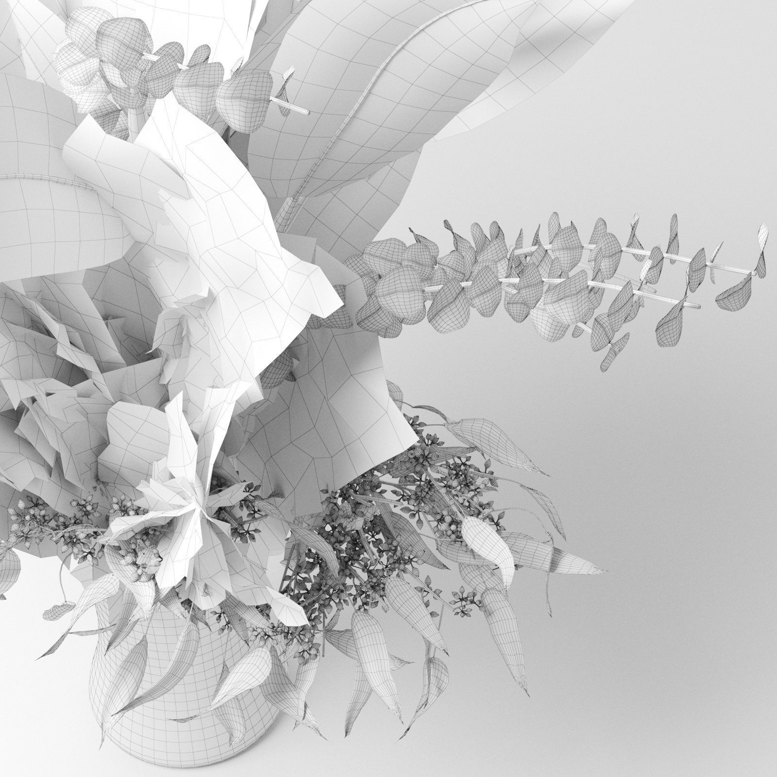 Corporate Flowers 2 3D model_4