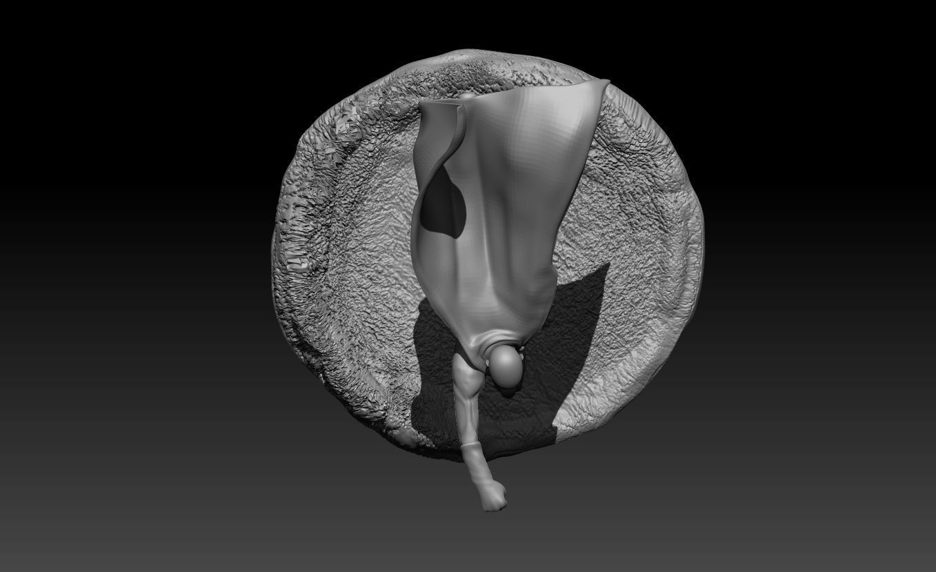 Character - one punch man saitama maji punch figure 3D print model_16