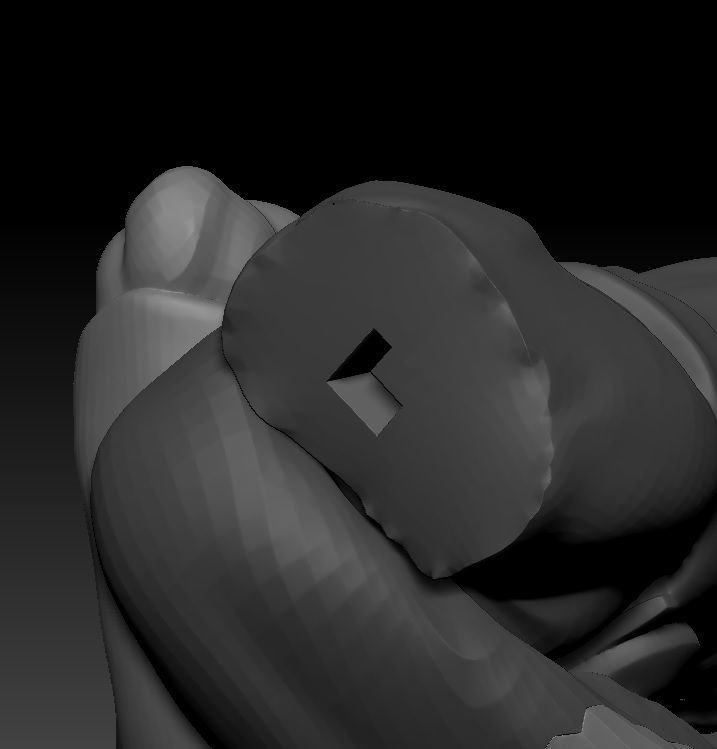 Character - one punch man saitama maji punch figure 3D print model_23