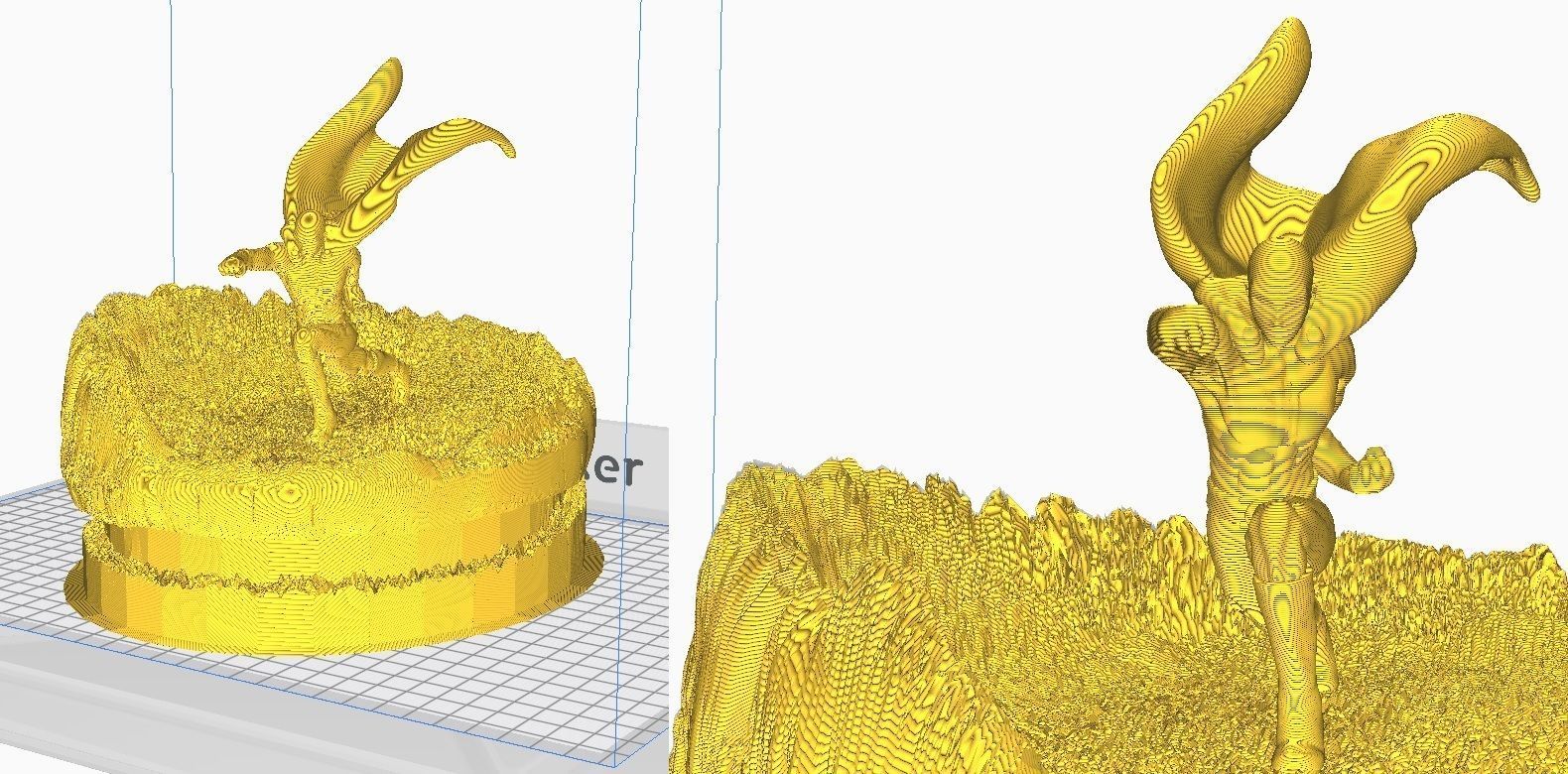 Character - one punch man saitama maji punch figure 3D print model_30