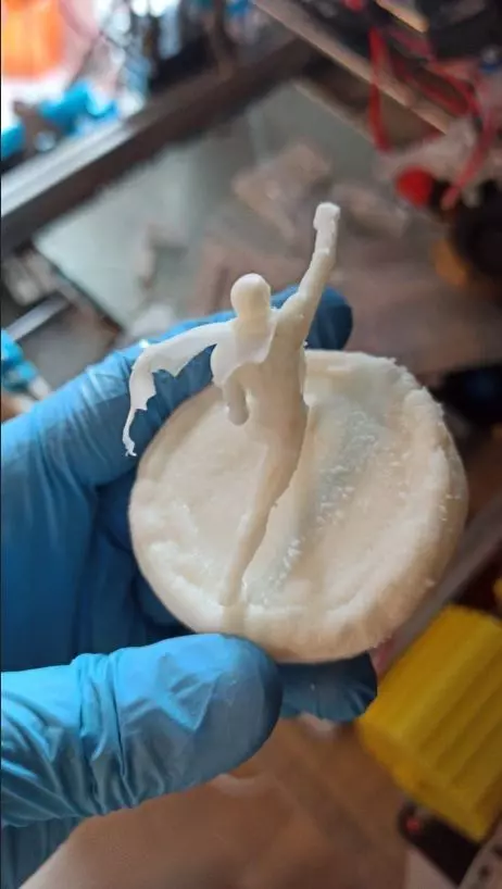 Character - one punch man saitama maji punch figure 3D print model_0