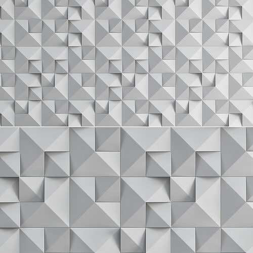 Benjamin Ple wall panel 3d model Low-poly 3D model