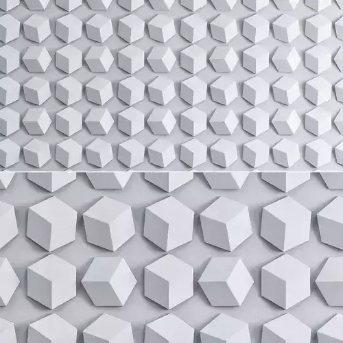 GURJIEF DECOR wall panel 3d model