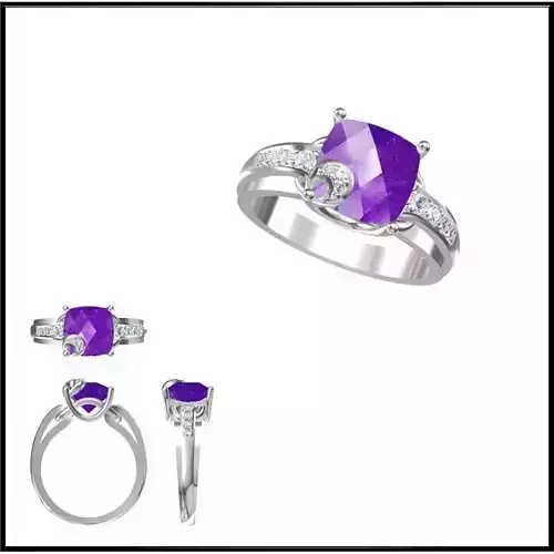 JCD Format  Custom color stone rings types of jewelry files