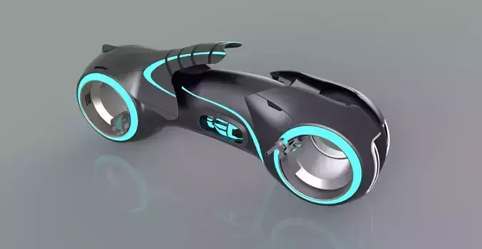 Tron Legacy Lightcycle 3D model