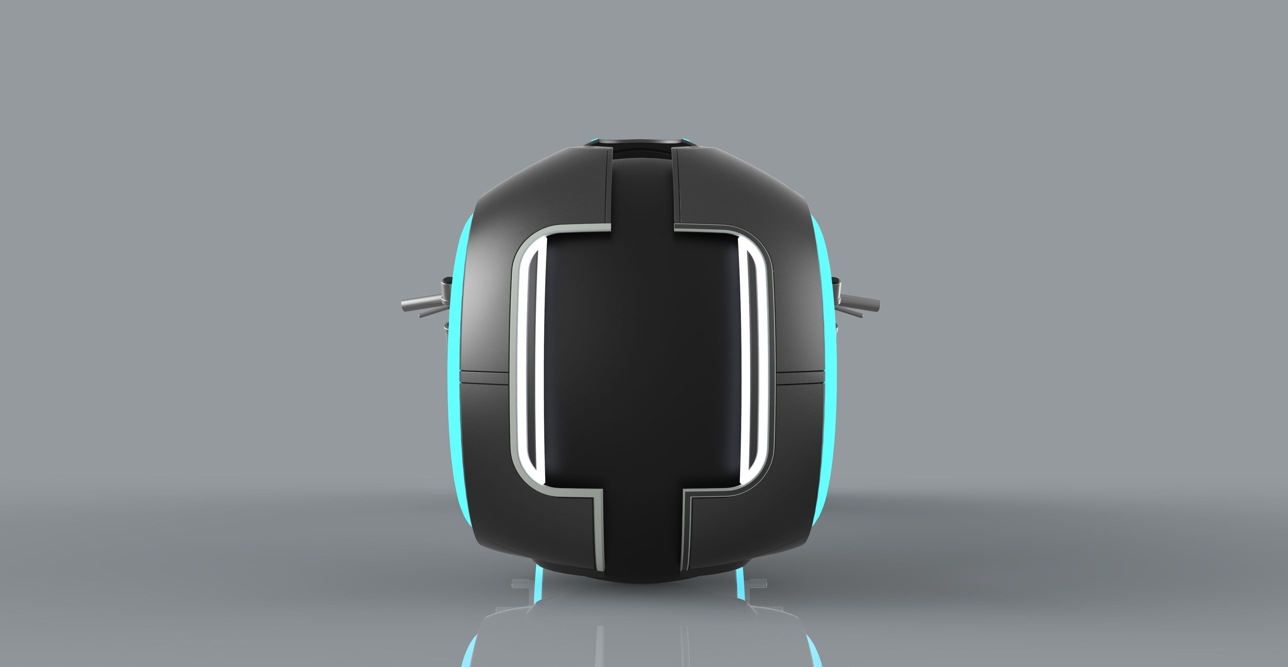 Tron Legacy Lightcycle 3D model_7