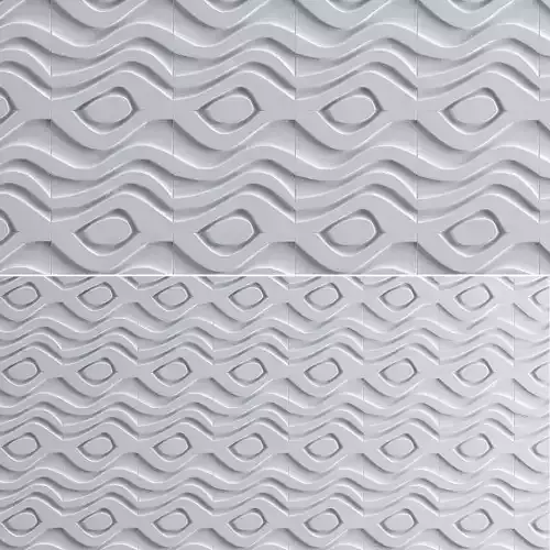 Pannello 3D DS8037 wall panel 3d model