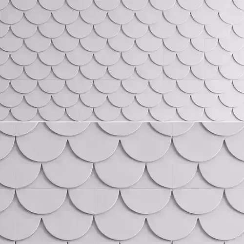 3d Gypsum Panels wall panel 3d model