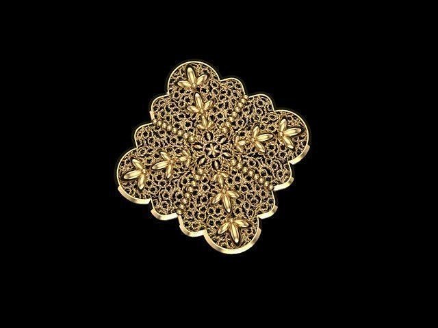 Arabian Earrings  3D print model