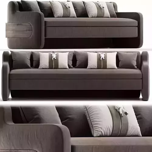 Kingsley Sofa  Bradley USA 3d model Low-poly 3D model