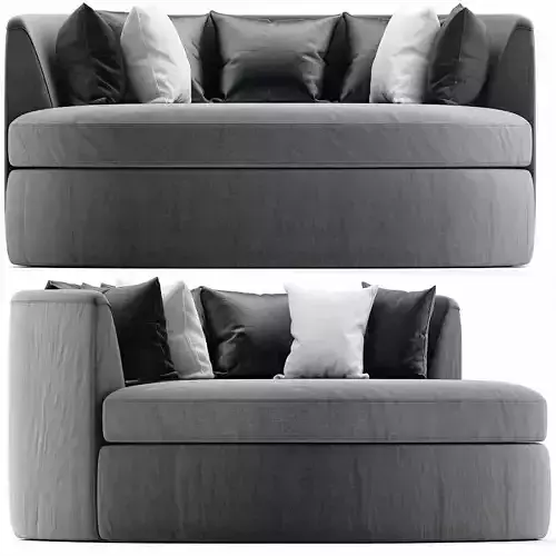 Laurel Foundry Modern Farmhouse Marta Barrel Chair 3d model Low-poly 3D model