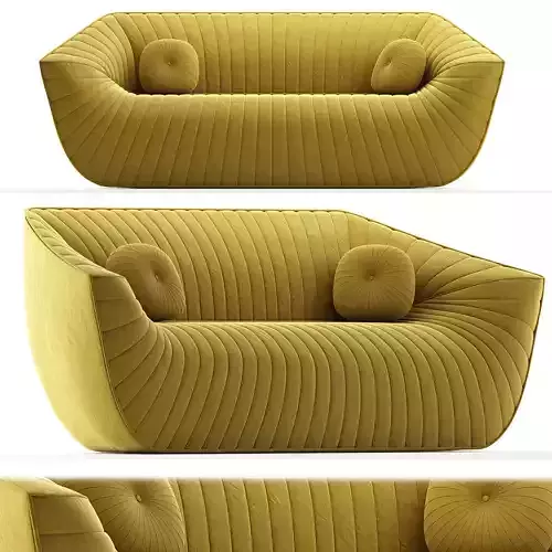 Nautil Sofa by Cedric Ragot for Roche Bobois 3d model