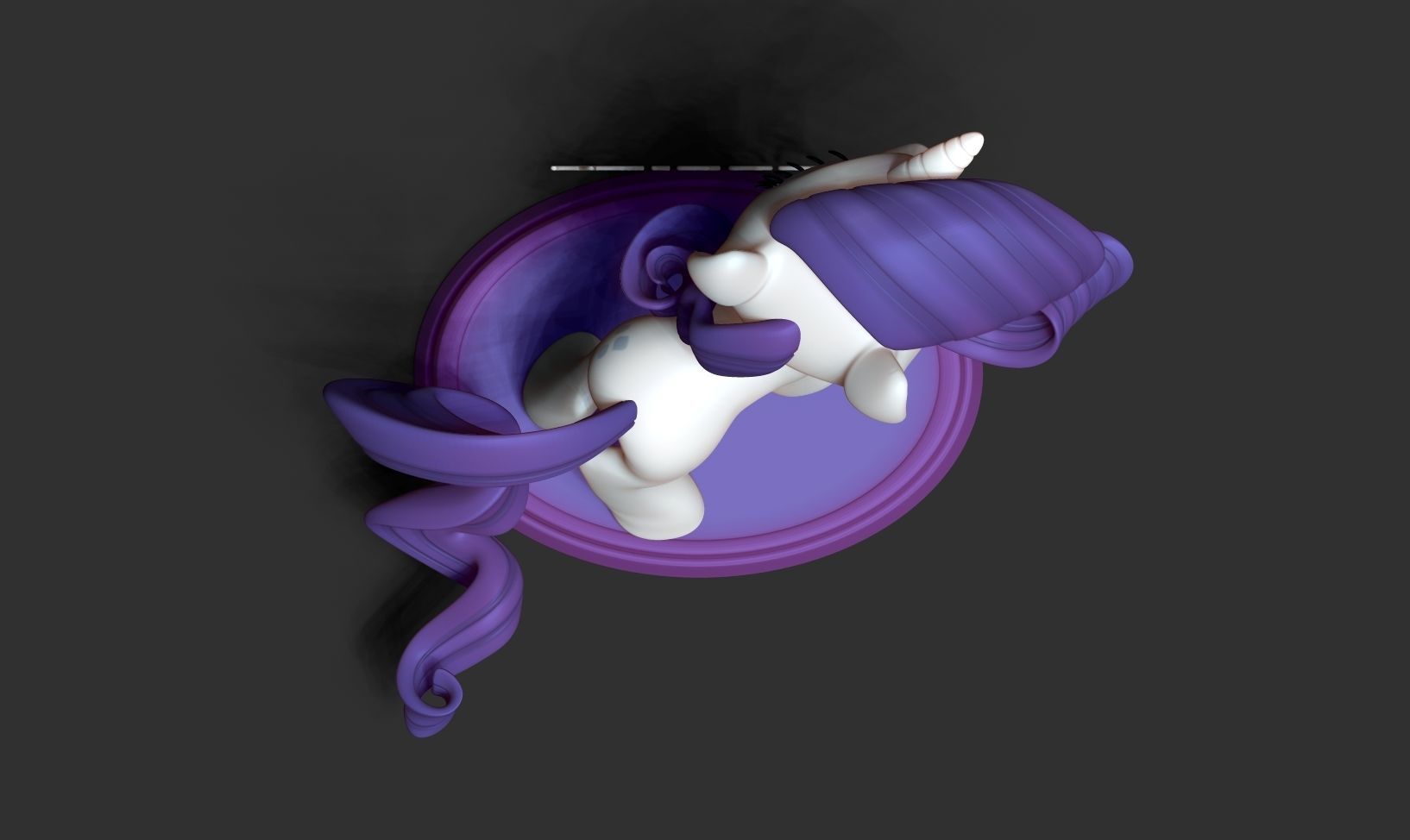 Rarity - Little Pony Fanart 3D print model_13
