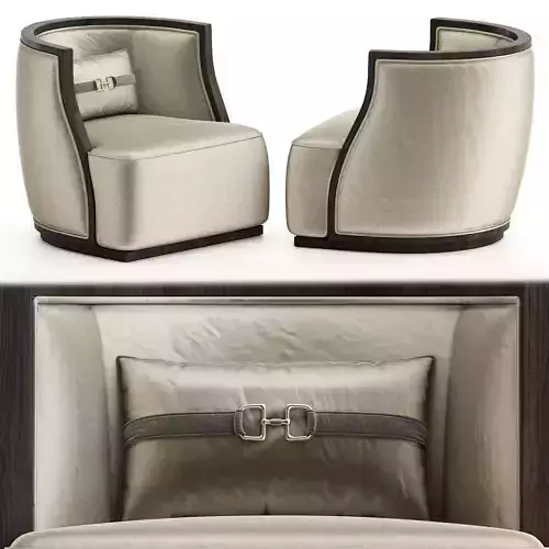 Armchair Ipe Cavalli Big Gil 3d model