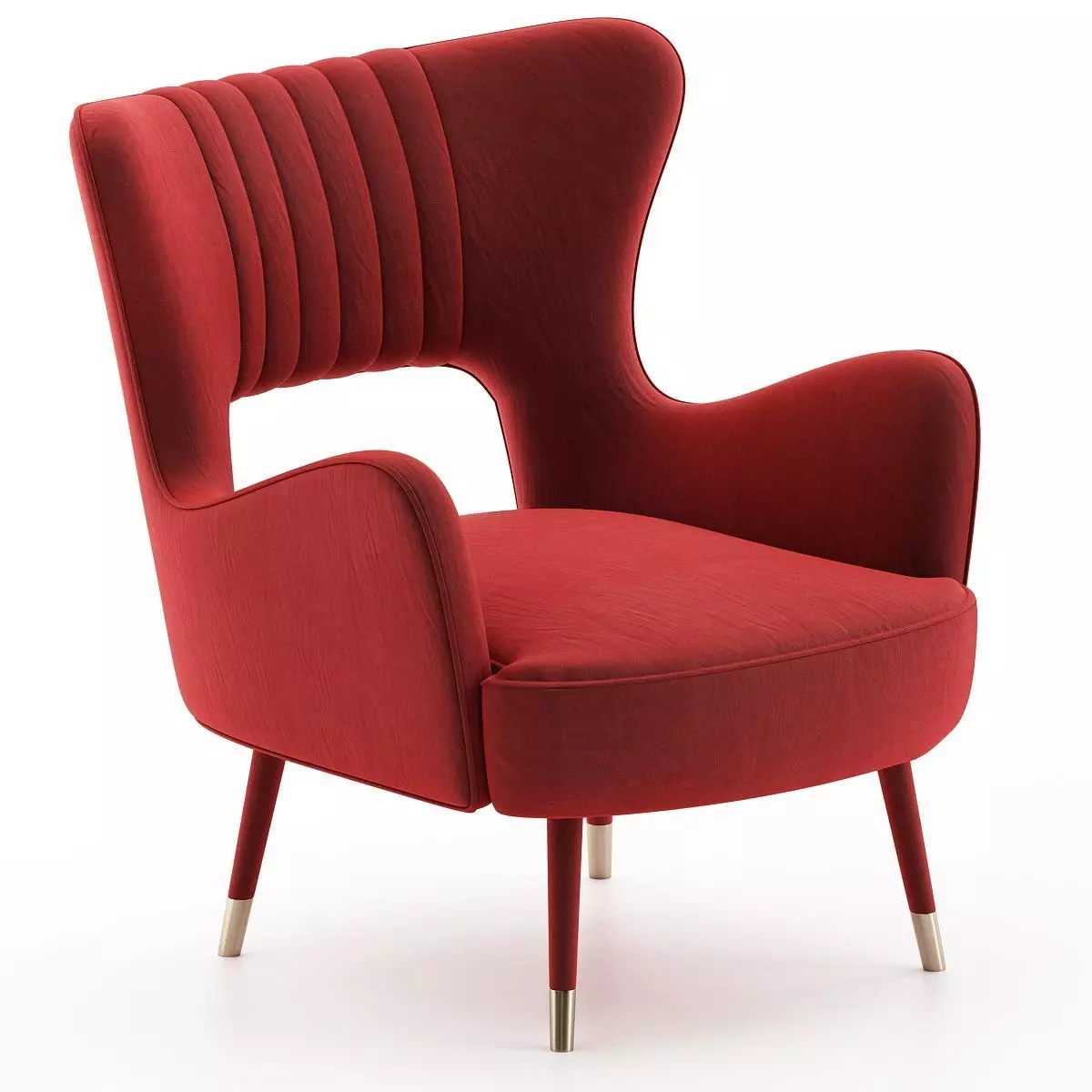 Armchair BABE By Munna 3d model Low-poly 3D model