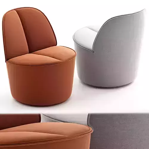 NENOU Easy chair Nenou Collection By COR 3d model