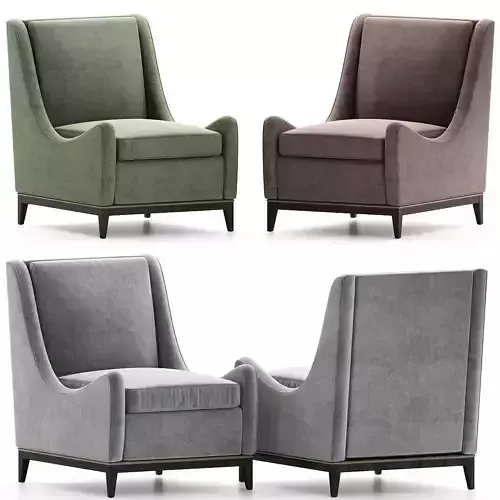 CARO ARMCHAIR  Marko Kraus 3d model Low-poly 3D model