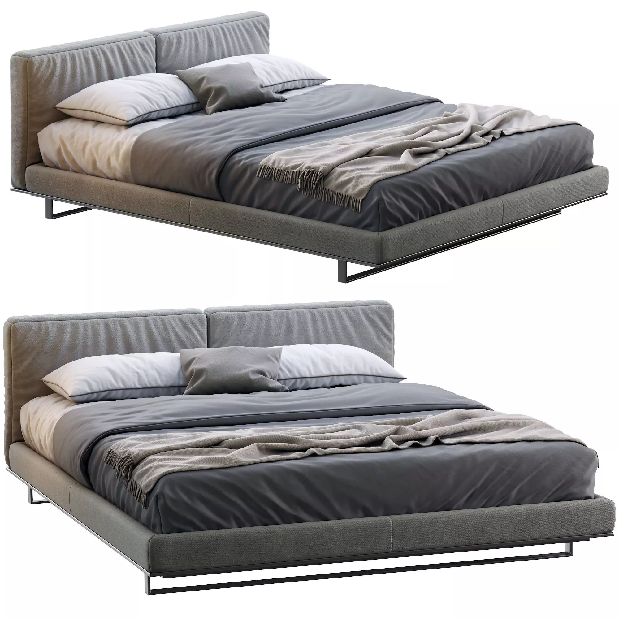 Alivar Bed ECHO 3D model