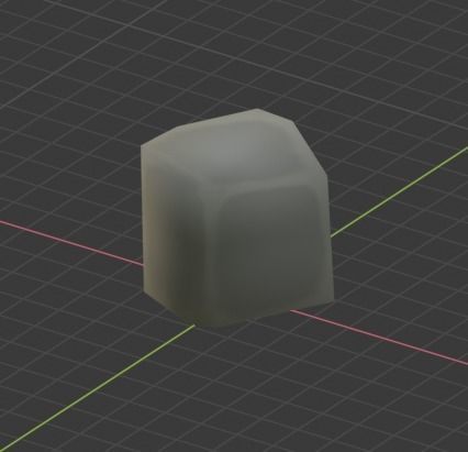 Stylised Toon Rock V4 Low-poly 3D model_3