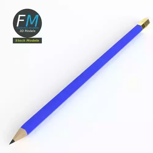 Pencil with eraser
