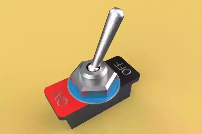 TOGGLE SWITCH 3D model