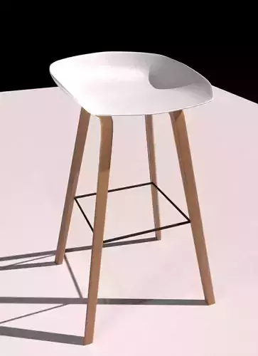 Wooden Stool Modern