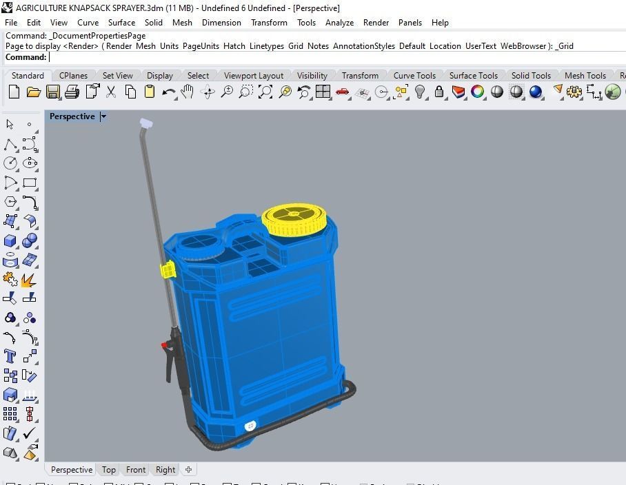 AGRICULTURE KNAPSACK SPRAYER 3D model_12
