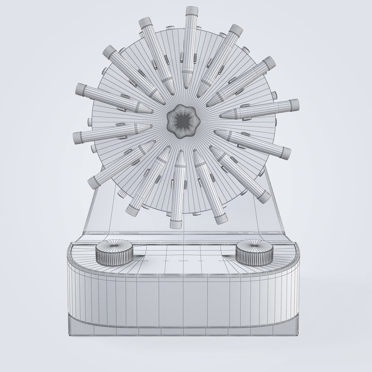 Rotator Mixer HTR02 3D model_17