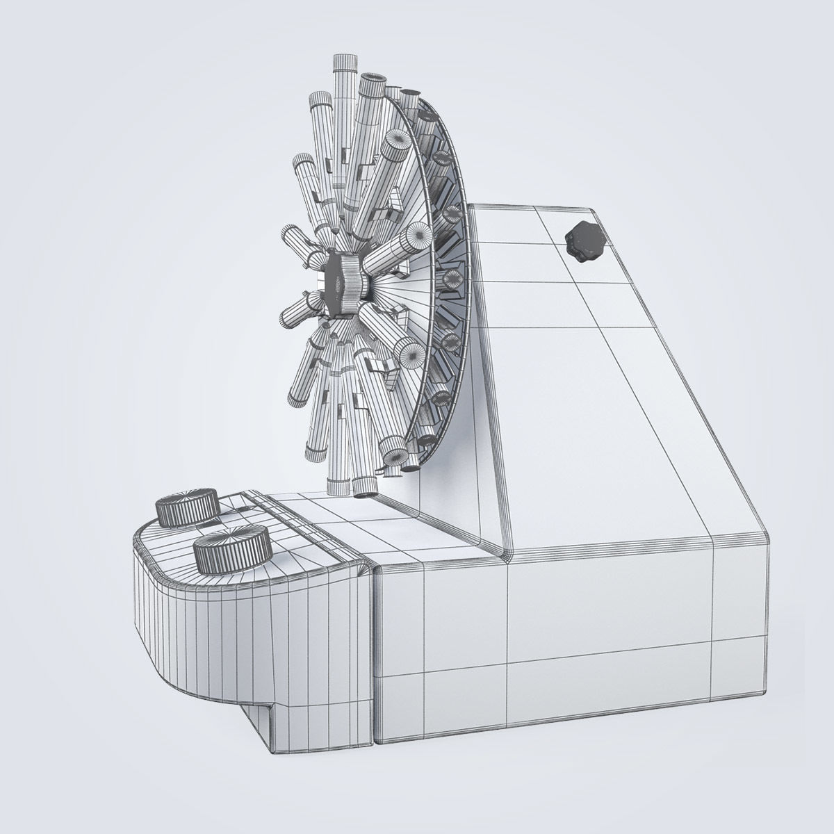 Rotator Mixer HTR02 3D model_19