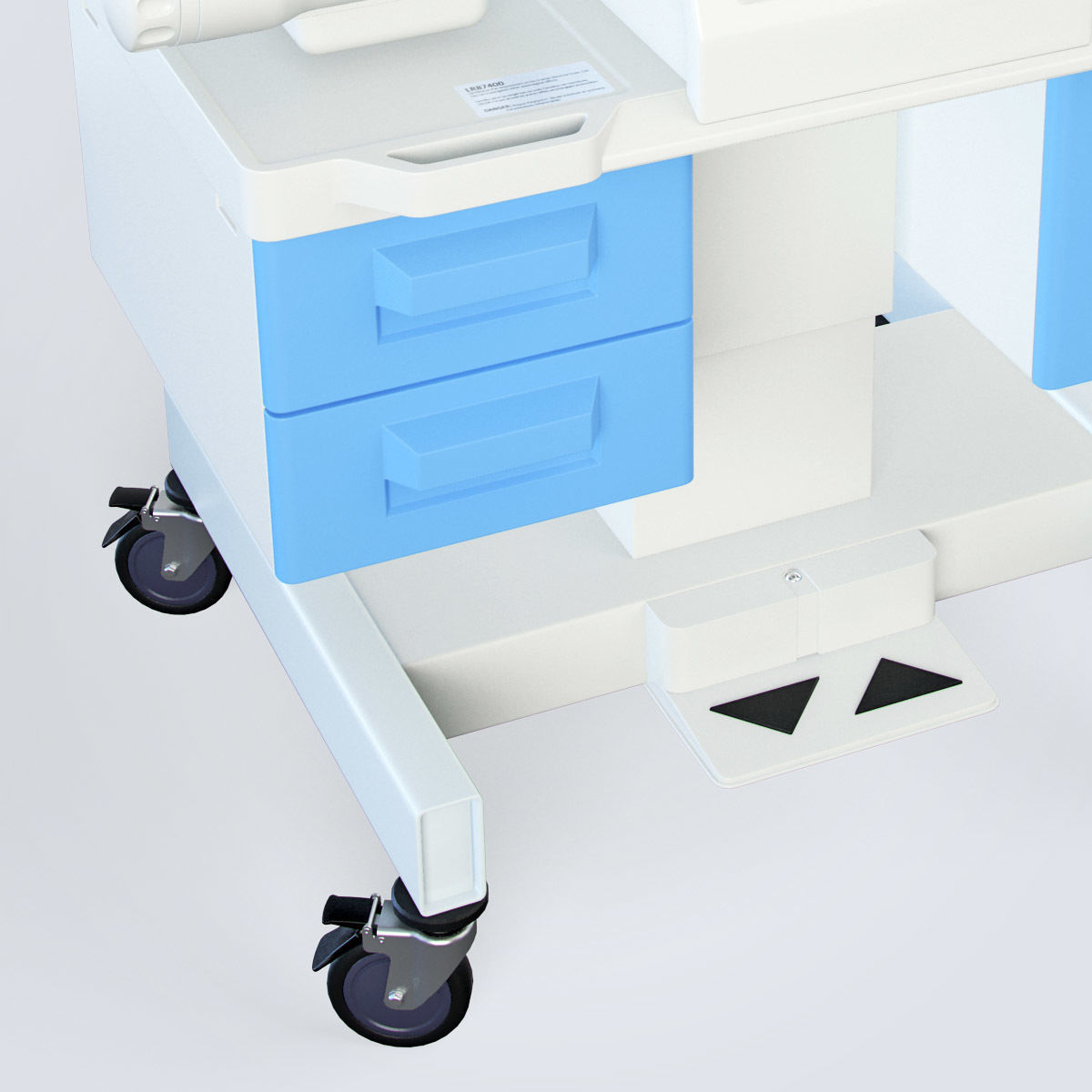 Medical Infant Incubator 3D model_14