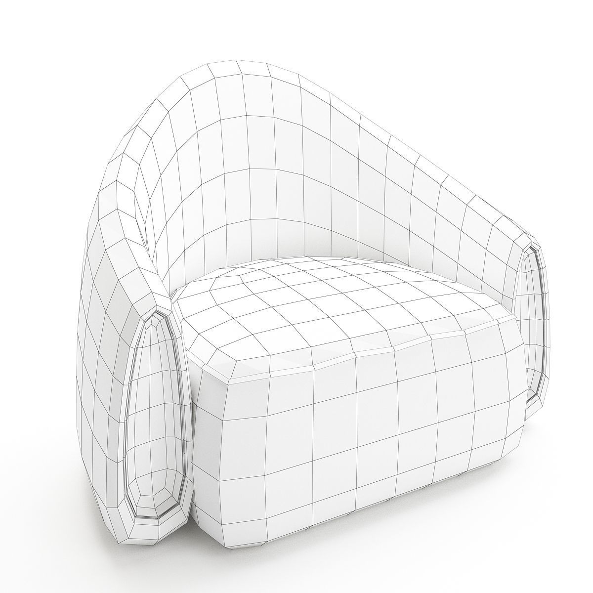 SEATING - Twenty First Gallery 3d model Low-poly 3D model_1