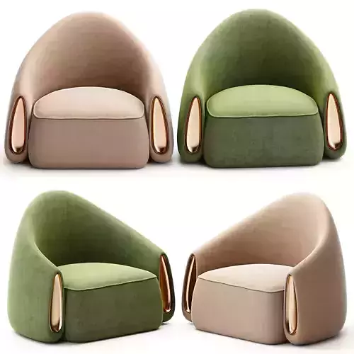 SEATING - Twenty First Gallery 3d model Low-poly 3D model