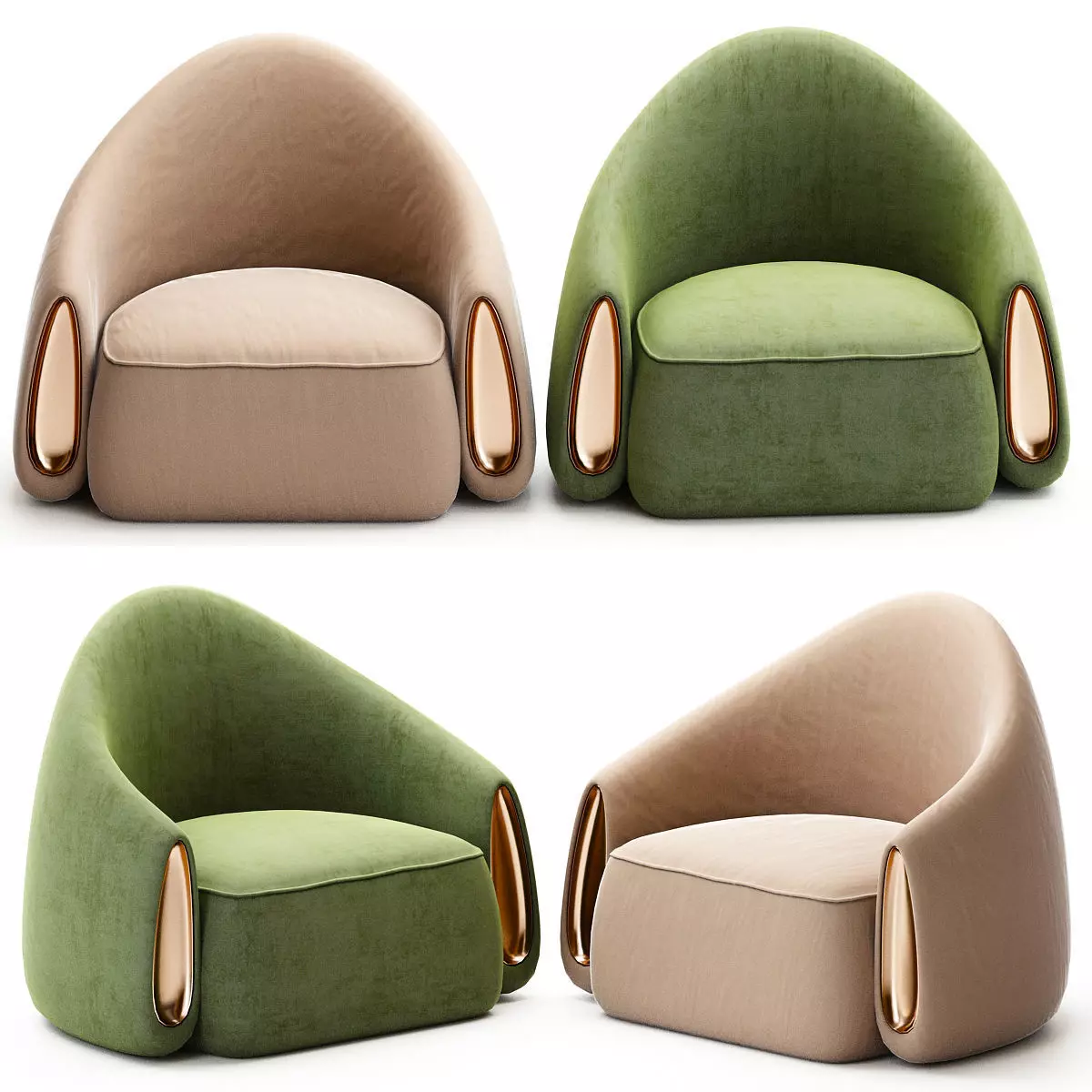 SEATING - Twenty First Gallery 3d model Low-poly 3D model_0